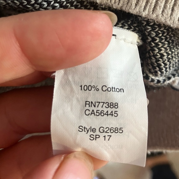 Madewell Grid Lace-Back Sweater - Picture 10 of 12